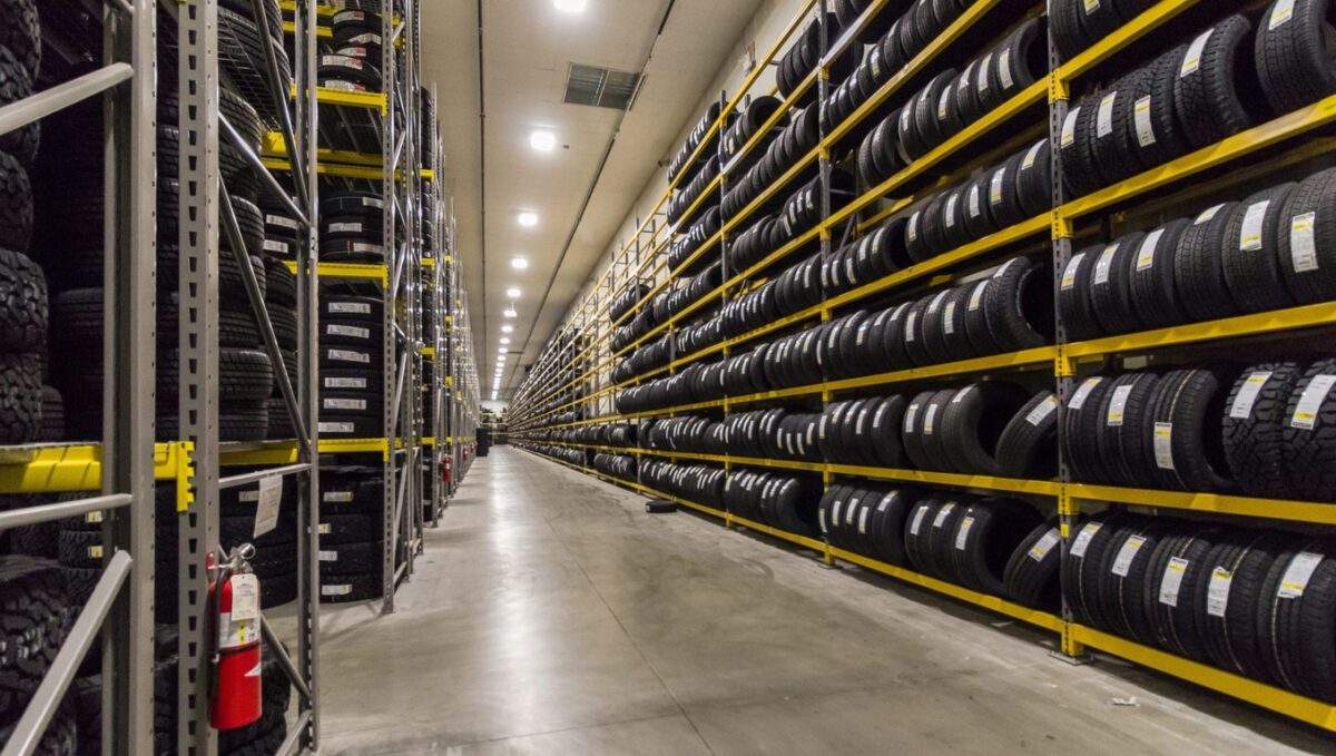 magazyn opon samochodowych